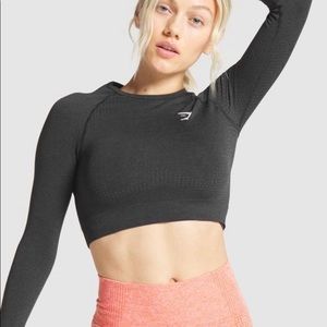 Gymshark vital seamless long sleeve crop top